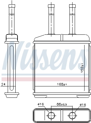 Calefactor Nissens 76506