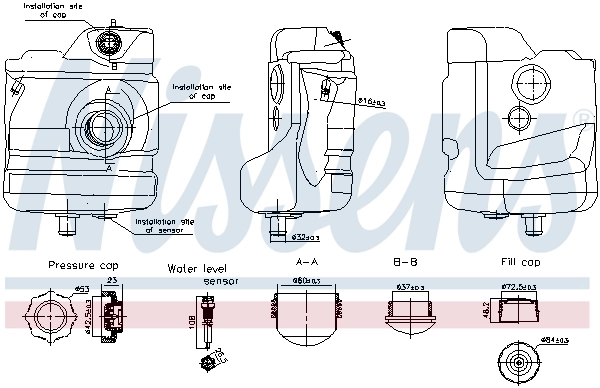 Botella expansion Renault Trucks MAGNUM IV camiones tractores (2005 - 2026) precio, desde 129,23 EUR