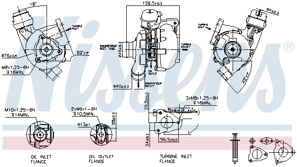 Turbo Nissens 93203