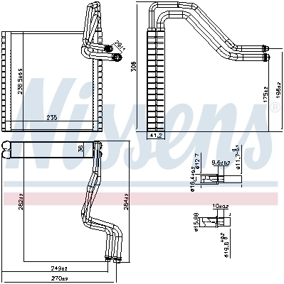 Evaporador para Ford Fiesta VI (CB1)