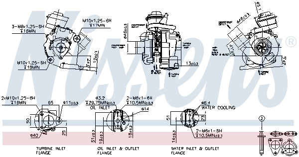 Turbo Nissens 93216