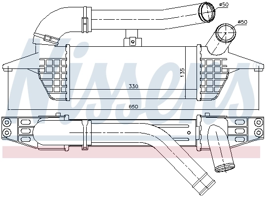 Enfriador de aire de admisión Hyundai H100 