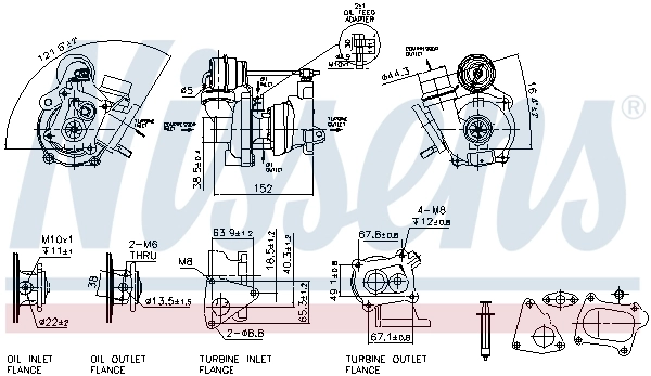Turbo Nissens 93078