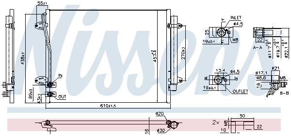 Condensador Nissens 940864