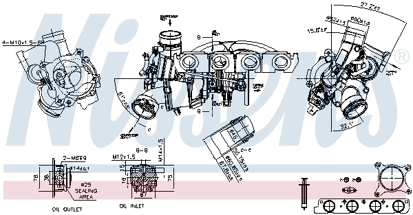 Turbocompresor Nissens 93194 precio, desde 299,11 EUR