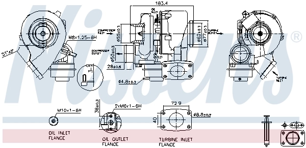 Turbo Nissens 93202