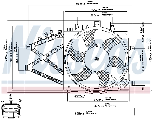 Ventilador de radiador Jdeus EV0200720 precio, desde 59,53 EUR