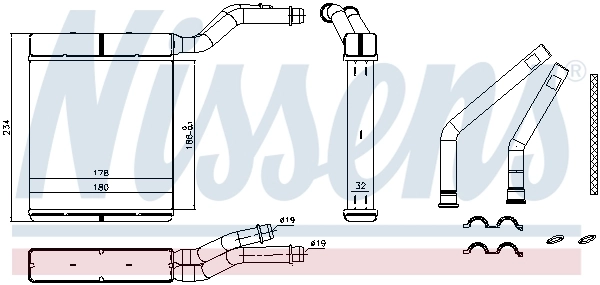 Calefactor Nissens 71770