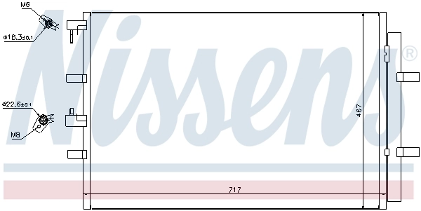 Condensador Nissens 940330