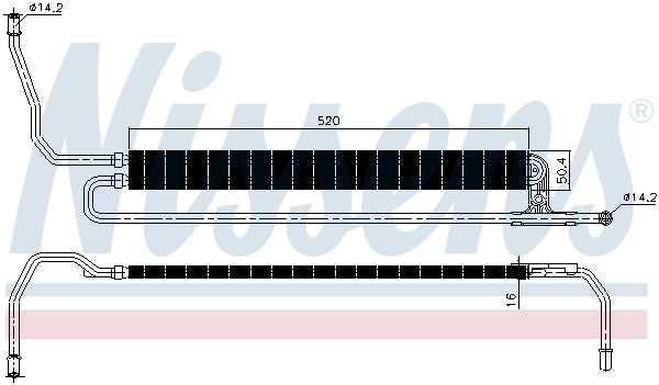 Radiador de dirección asistida Nissens 90629