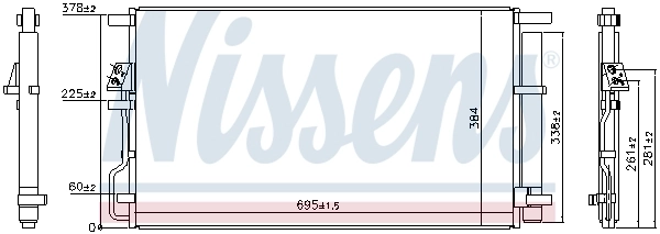 Condensador Nissens 940820