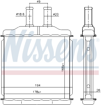 Calefactor Nissens 76509