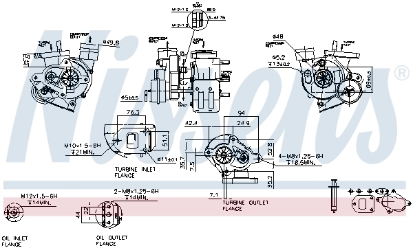 Turbo Nissens 93027