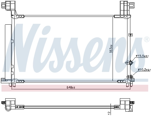 Condensador Nissens 941149