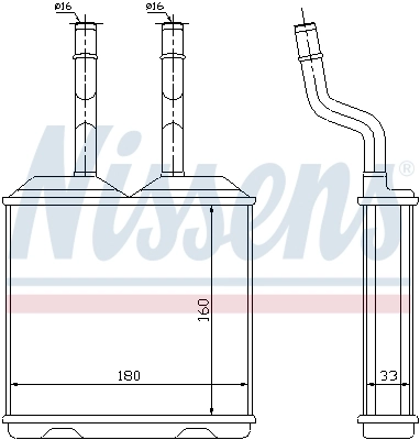 Calefactor Nissens 72634