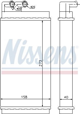 Calefactor Nissens 70230