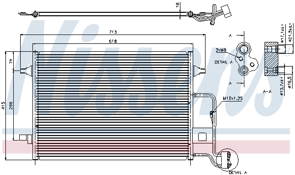 Aire acondicionado capacitor Nissens 94592 precio, desde 85,42 EUR