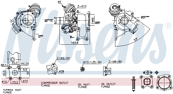 Turbo Nissens 93278