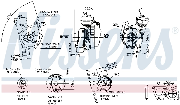 Turbo Nissens 93174
