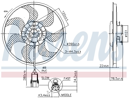 Motor del ventilador de enfriado Peugeot/Citroen 13128687