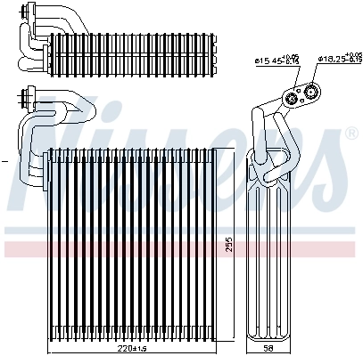  Evaporador de aire acondicionado Honda Civic 7