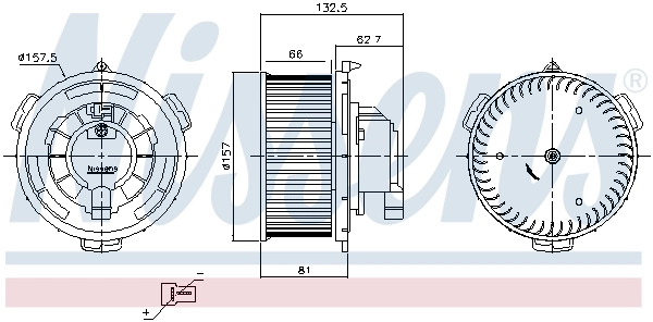 Precio del repuesto Ventilador interior 3  sedán