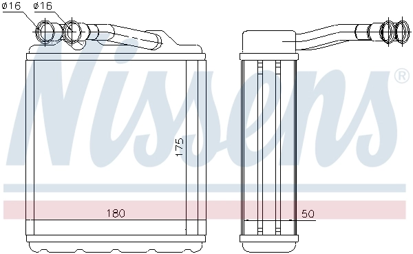 Calefactor Nissens 73464