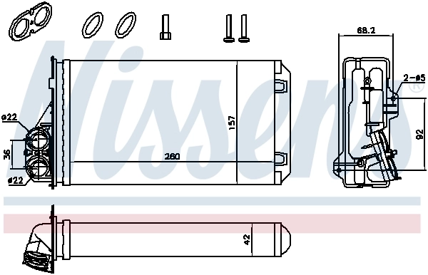 Calefactor Nissens 707184