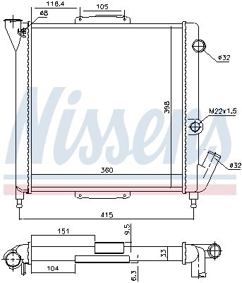 Comprar Radiador Renault 9  L42