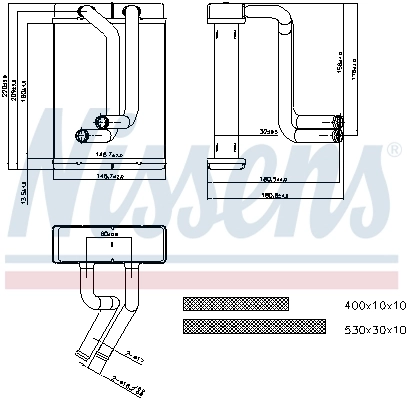 Calefactor Nissens 77508