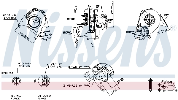 Turbo Nissens 93051
