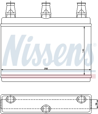 Calefactor Nissens 70522
