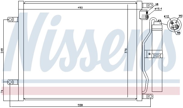 Condensador Nissens 940069