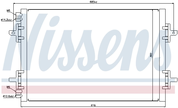 Condensador Nissens 94750