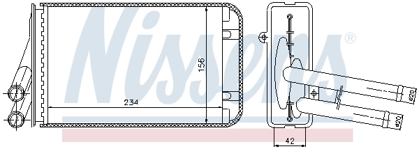 Calefactor Nissens 70229