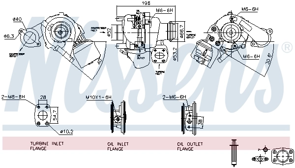 Turbocompresor Peugeot 5008 II monovolumen (2016 - 2026) precio, desde 278,78 EUR