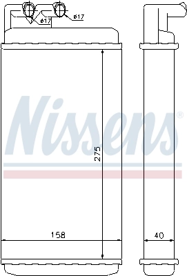 Calefactor Nissens 70220
