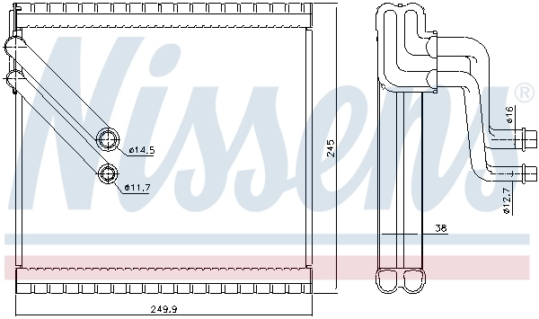 Comprar 5Q2820102 VAG Evaporador de aire acondicionado
