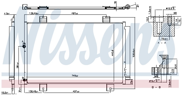 Condensador Nissens 940640