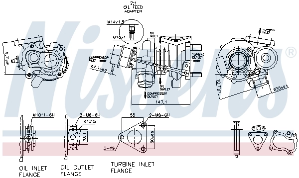 Turbo Nissens 93219