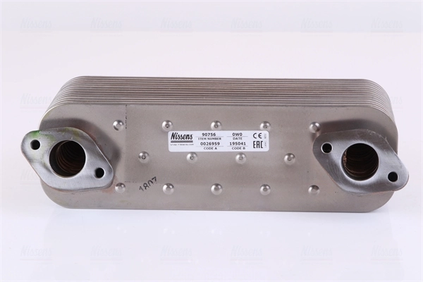 Radiador de aceite 90756 Nissens