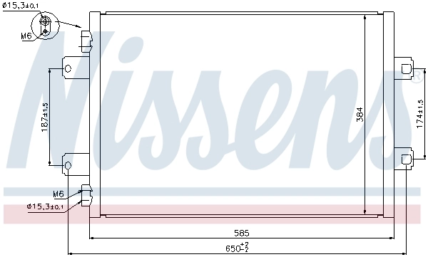 Condensador Nissens 940077
