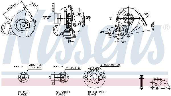 Turbo Nissens 93215