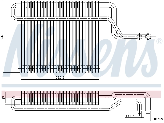  Evaporador de aire acondicionado Mercedes Benz Truck TRUCK ATEGO 2