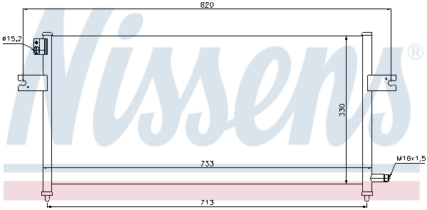 Condensador Nissens 94759
