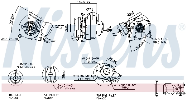Turbocompresor BMW 5 familiar (E39) (1997 - 2004) precio, desde 154,28 EUR