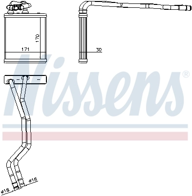 Calefactor Nissens 71771