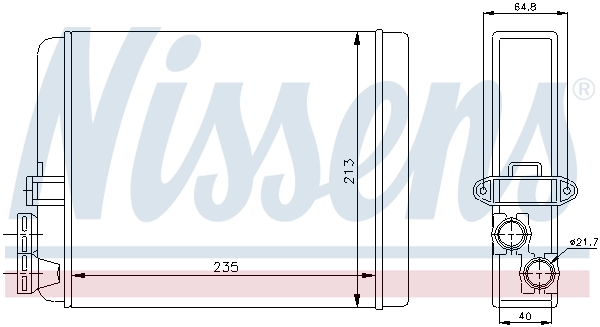 Calefactor Nissens 73641