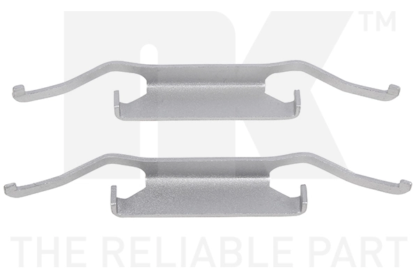Juego de resortes de sujeción de pastillas de freno delanteras para BMW 3 E30