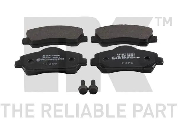 Pastillas de freno delanteras Citroen C4